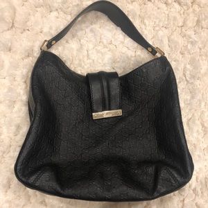 Black Gucci bag